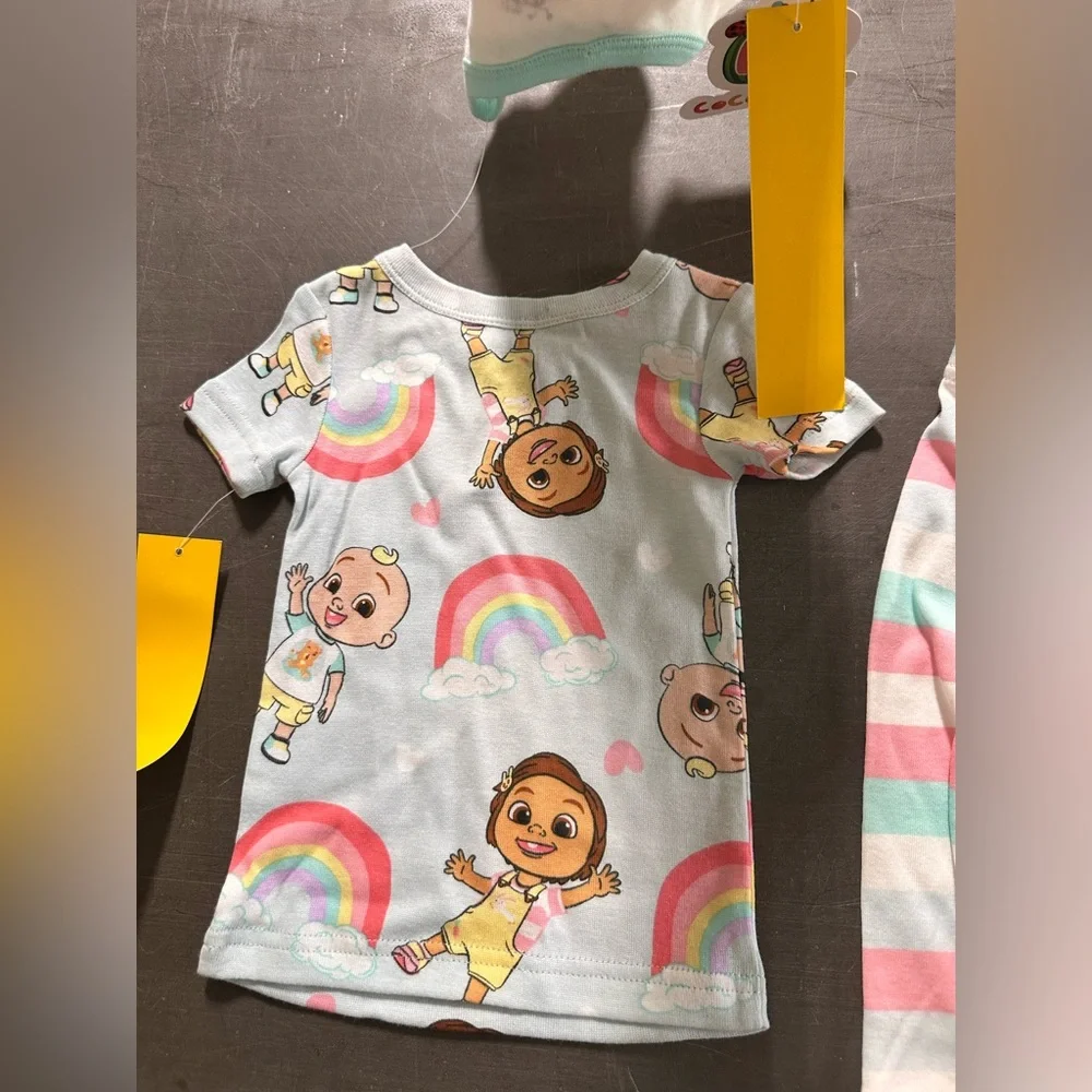 Cat & Jack Yellow and Blue Short Sleeve Tees 12 mo lot - Picture 10 of 10